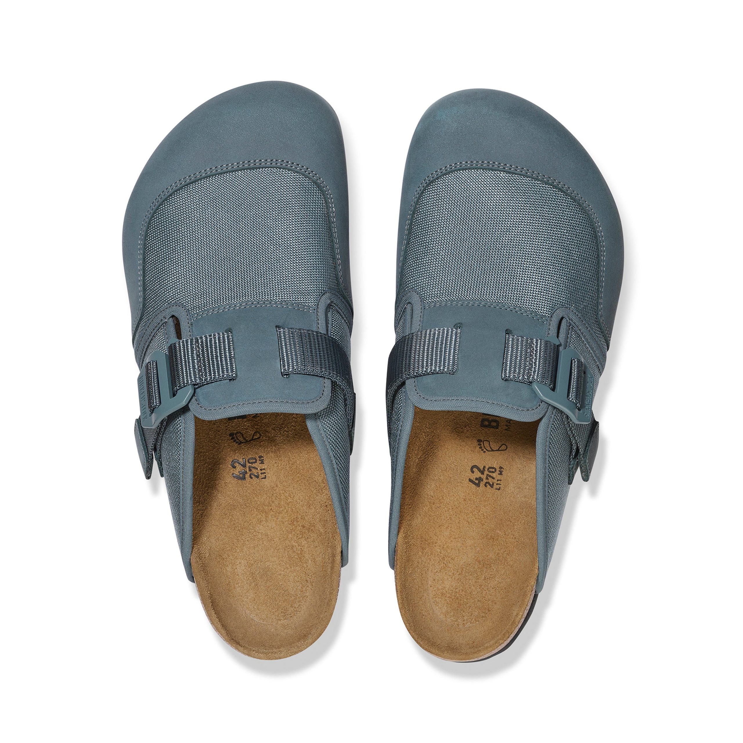 Boston Nova Basalt Grey Textile/Nubuck Leather - Image 3