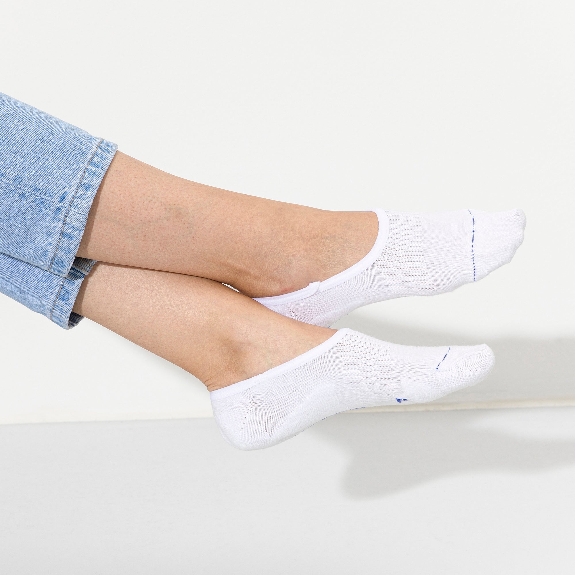 Cotton Sole Invisible Women White - Image 3