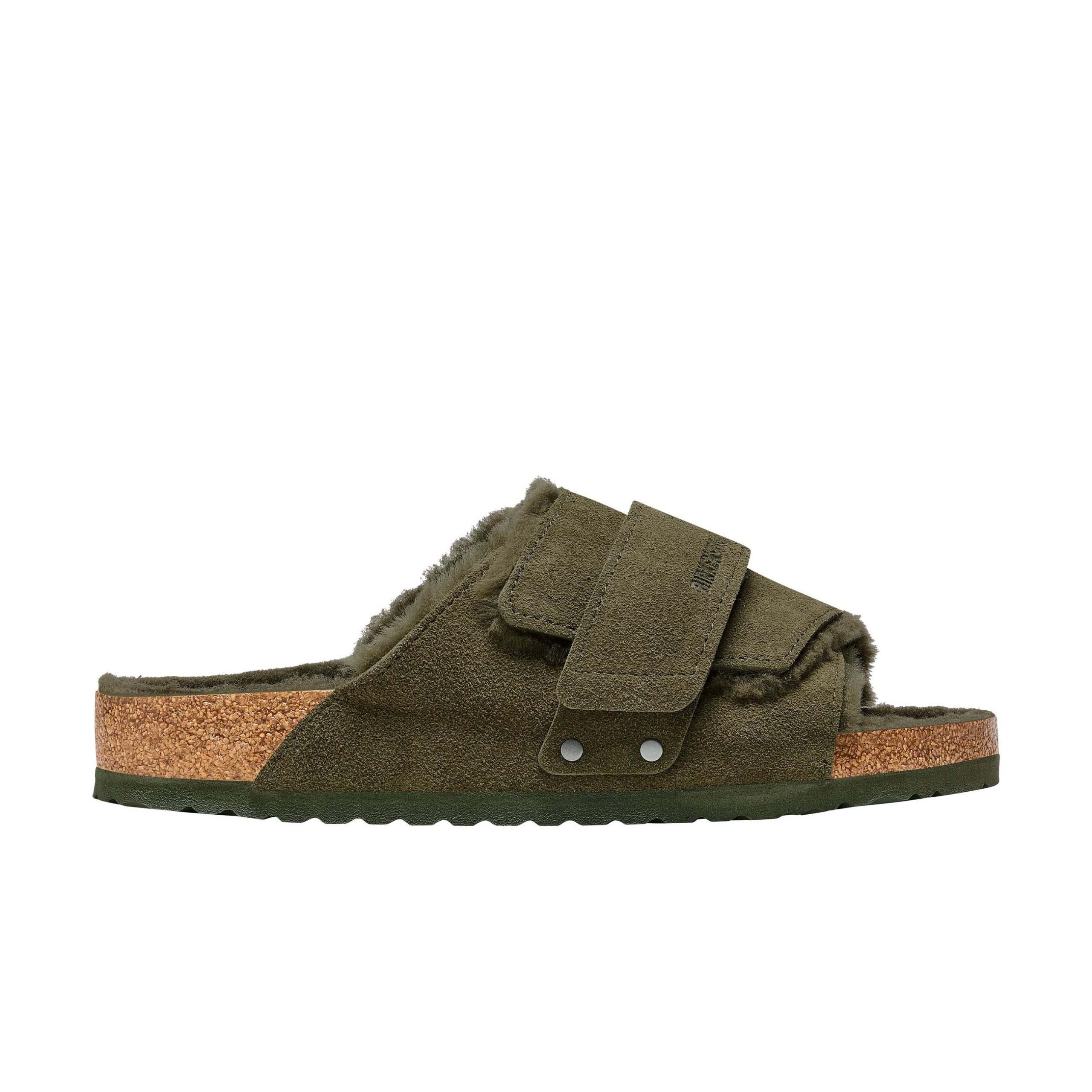 Kyoto Shearling Thyme Suede Leather/Shearling - Image 2